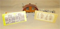 Antique Stereoscopic viewer with Slides #2