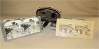 Antique Stereoscopic viewer with Slides #3