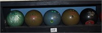 5 Used Bowling Balls