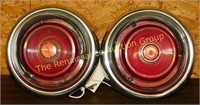 2 1955 Crown Victoria Taillight Assemblies