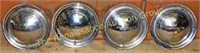 4 1949 - '50 15" Plymouth Hubcaps