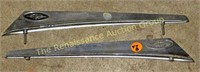 2 1963 Ford Galaxie Front Fender Ornaments
