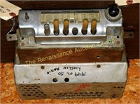 1949-'50 Ford Car Radio w/ Speaker