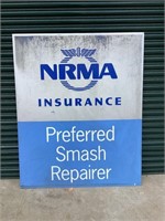 Original NRMA Perspex Sign
