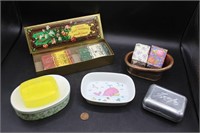 Collection of Soap Dishes & Soaps