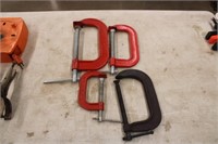 (4) C-Clamps
