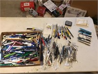 Newer pens , pocket screwdrivers, Enron and