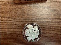 Convention silver coin