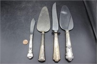 Sterling Silver Handled Serve ware