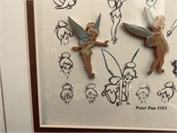 Tinker Bell model sheet pin set