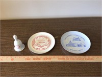 Hartley memorabilia- plates and bell
