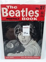 VINTAGE THE BEATLES MONTHLY BOOK NO 27 OCTOBER