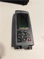 MAGELLAN GPS COLOR TRAK -POWERS UP, CASE BROKEN