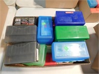 PLASTIC SHELL CONTAINERS - PISTOL AND RIFLE ASST