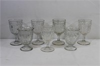New England Pineapple Goblets & Spill Vases