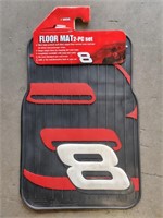 2x Dale Earnhardt Jr NASCAR Floor Mats