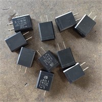 10x Black 100-240v 50/60hz Charging Bricks