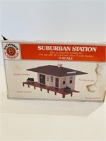 Suburban Train Station