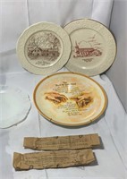Vintage Decor Plates