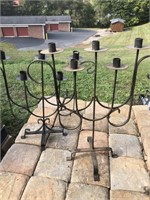 Vintage Mid Century gothic wrought iron