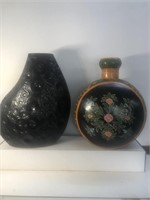 Metal Decorative vases 15”