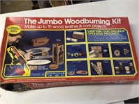 The jumbo wood burning kit