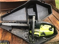 Poulenc 2000 chainsaw with case
