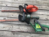 Lot of 3 2 black and Decker and 1 weed eater