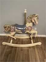 1984 S & S Woodcarvers Rocking Horse