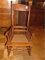 Cane Seat Captains Rocker