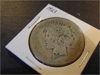 1923 Morgan Silver Dollars