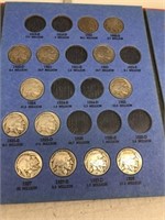 132 Buffalo Nickels, 1915 and up