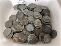 110 1943 Steel Wheat Pennies