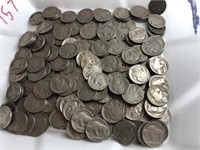 181 Buffalo Nickels and 1 Jefferson Nickel