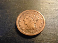1846 1 Cent Piece