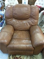 brown recliner