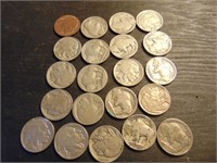 Approx. (20) Buffalo Nickels