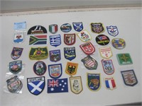 Assorted Patches Of The World As Shown
