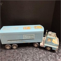 Vtg Ertyl Sears Semi Truck and Trailer 70s