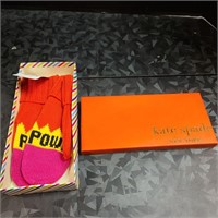 New Kate Spade Pow mittens in box