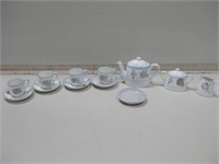 Vintage Child's Ceramic Tea Set Pieces See Info