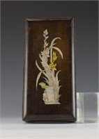 Hardwood Mother-of-Pearl Inlaid Box