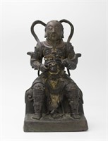 Bronze Figure of Daoist Deity – Zhenwu / Xuandi