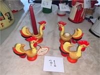 MCM CHKN S&P CANDLE HOLDERS