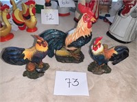 ROOSTER CHKN FIGURES