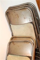 Vintage Samsonite Metal Folding Chairs & Table