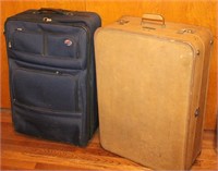 Two Suitcases American Tourister and Vintage