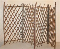 Rustic Primitive Divider Handcrafted from Sticks