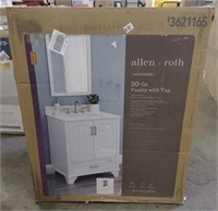 Allen+Roth 30" vanity (No top)