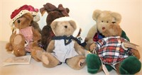 Lot of Plush Stuffed Boyds Bears Animals